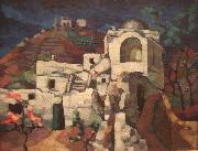 konrad magi Varemed Capril oil painting on canvas